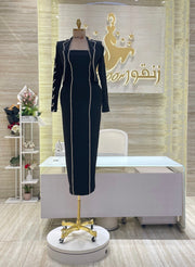 Custom-made evening dress
